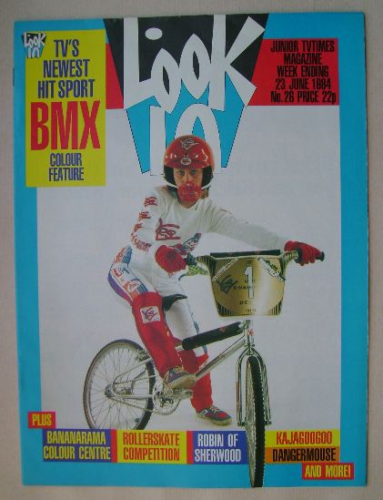 Look In magazine - BMX cover (23 June 1984)