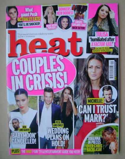 <!--2013-03-02-->Heat magazine - Couples in Crisis! cover (2-8 March 2013)