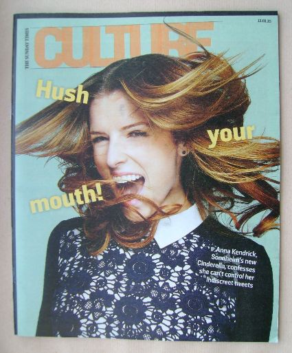 Culture magazine - Anna Kendrick cover (11 January 2015)