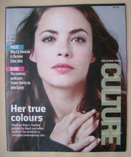 <!--2014-03-16-->Culture magazine - Berenice Bejo cover (16 March 2014)