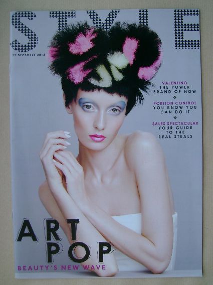 Style magazine - Art Pop cover (22 December 2013)