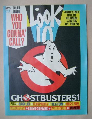 Look In magazine - Ghostbusters cover (5 January 1985)