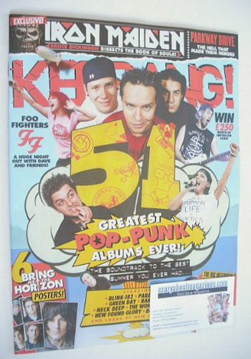 Kerrang magazine - The Greatest Pop-Punk Albums ever (19 September 2015 - Issue 1586)