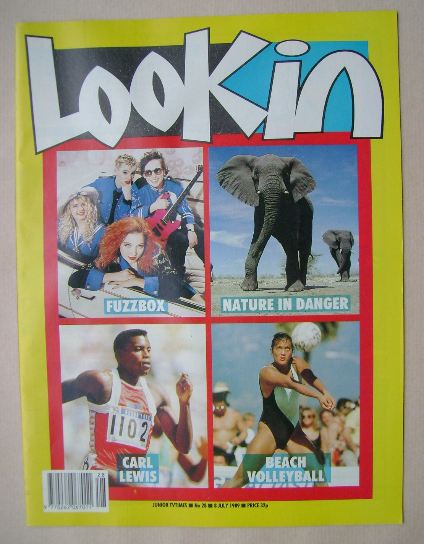 Look In magazine - 8 July 1989