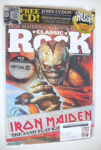 <!--2015-10-12-->Classic Rock magazine - October 2015 - Iron Maiden cover (