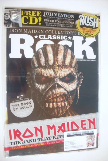 <!--2015-10-17-->Classic Rock magazine - October 2015 - Iron Maiden cover (