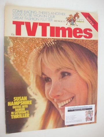 TV Times magazine - Susan Hampshire cover (8-14 May 1976)