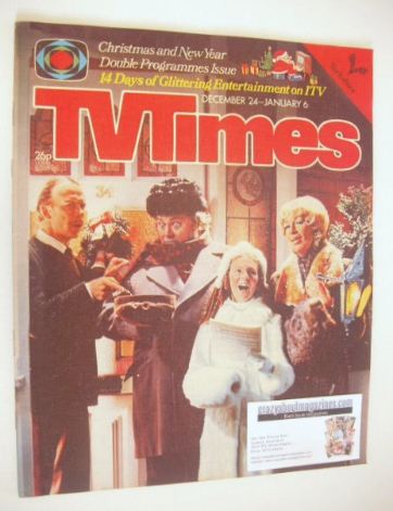 TV Times magazine - Christmas issue (24 December 1977 - 6 January 1978)