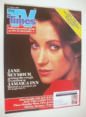 TV Times magazine - Jane Seymour cover (7-13 May 1983)