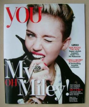 You magazine - Miley Cyrus cover (6 October 2013)