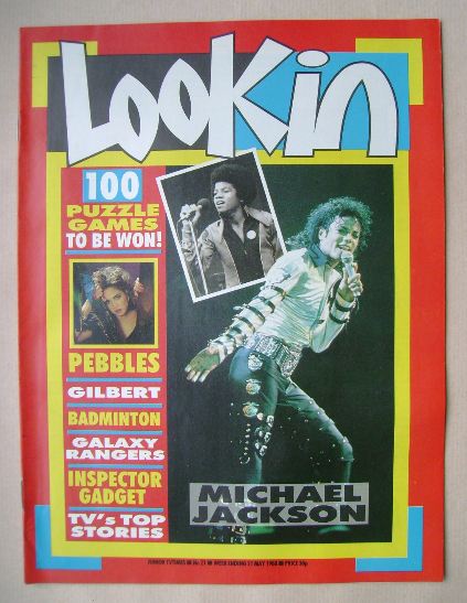 Look In magazine - Michael Jackson cover (21 May 1988)