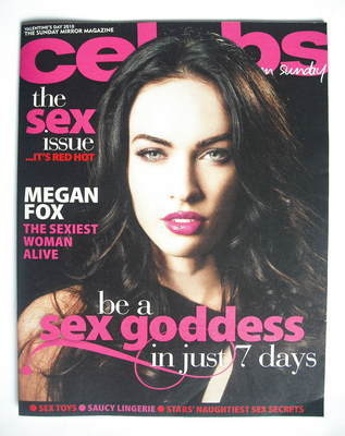 <!--2010-02-14-->Celebs magazine - Megan Fox cover (14 February 2010)