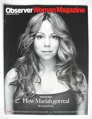 Observer Woman magazine - Mariah Carey cover (January 2010)