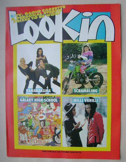 <!--1988-11-12-->Look In magazine - 12 November 1988