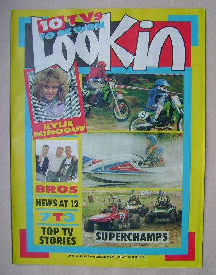 Look In magazine - 27 February 1988