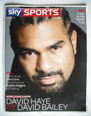 Sky Sports magazine - April/May 2010 - David Haye cover