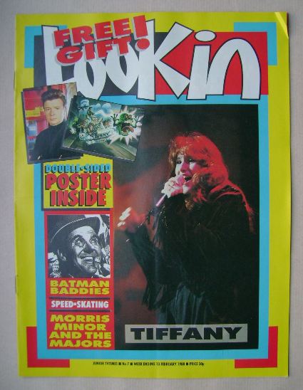 Look In magazine - Tiffany Darwish cover (13 February 1988)