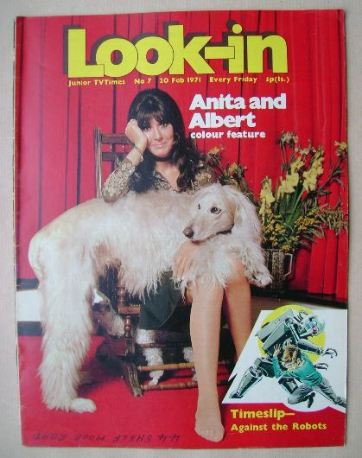 <!--1971-02-20-->Look In magazine - Anita Harris (20 February 1971)