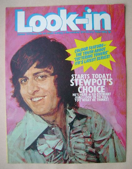 Look In magazine - Ed Stewart cover (6 November 1971)
