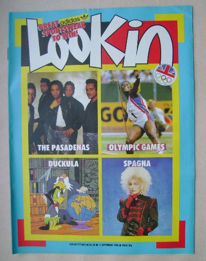 Look In magazine - 17 September 1988