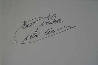 Willie Carson autograph