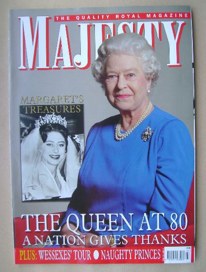 Majesty magazine - The Queen cover (July 2006 - Volume 27 No 7)