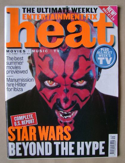 <!--1999-05-29-->Heat magazine - Star Wars Beyond The Hype cover (29 May - 