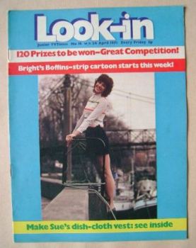 Look In magazine - Susan Stranks cover (24 April 1971)