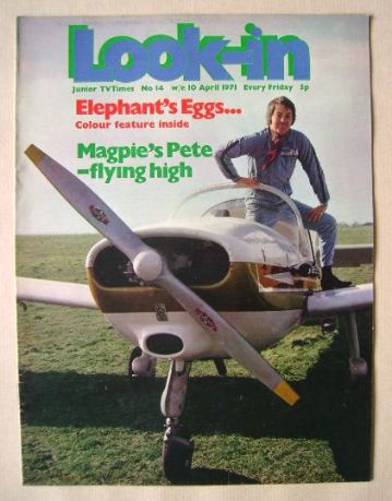 <!--1971-04-10-->Look In magazine - Pete Brady cover (10 April 1971)