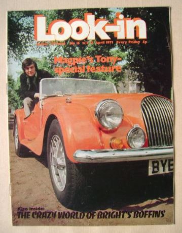 Look In magazine - Tony Bastable cover (17 April 1971)