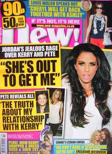 New magazine - 12 April 2010 - Katie Price cover