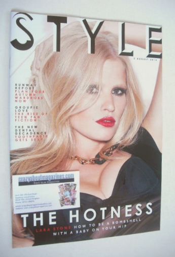 Style magazine - Lara Stone cover (3 August 2014)