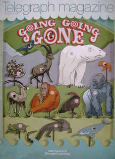 Telegraph magazine - Going Going Gone cover (29 December 2007)