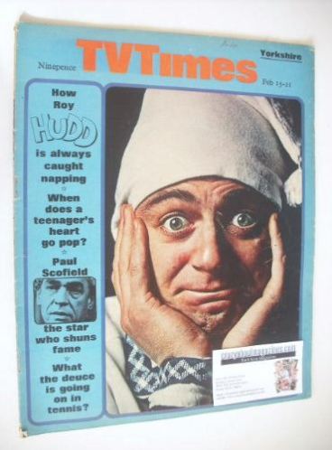 TV Times magazine - Roy Hudd cover (15-21 February 1969)
