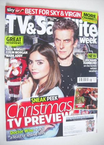 TV & Satellite Week magazine - Doctor Who cover (29 November - 5 December 2014)