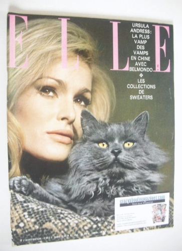 French Elle magazine - 4 February 1965 - Ursula Andress cover