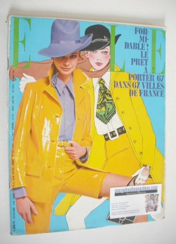 <!--1967-03-16-->French Elle magazine - 16 March 1967