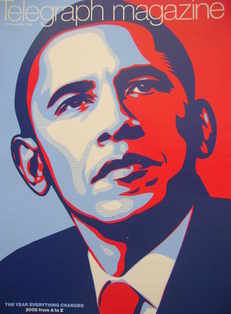 Telegraph magazine - Barack Obama cover (27 December 2008)