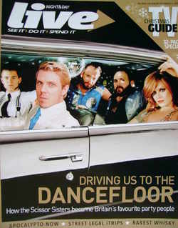 Live magazine - The Scissor Sisters cover (17 December 2006)