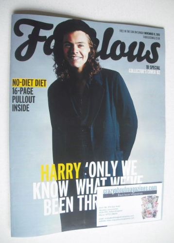 Fabulous magazine - Harry Styles cover (8 November 2015)