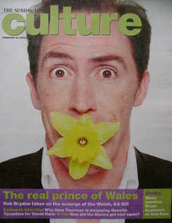 Culture magazine - Rob Brydon cover (24 February 2008)