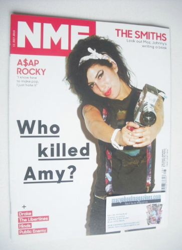 NME magazine - Amy Winehouse cover (11 July 2015)