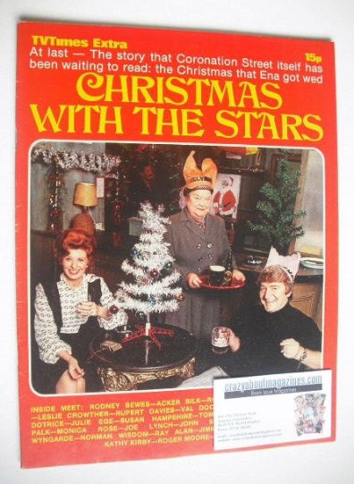 TV Times Extra magazine - Christmas With The Stars cover (Christmas 1971)