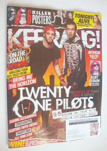 Kerrang magazine - Twenty One Pilots cover (7 November 2015 - Issue 1593)