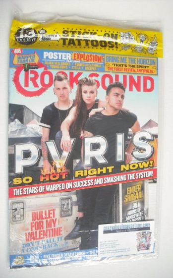 <!--2015-09-->Rock Sound magazine - PVRIS cover (September 2015)