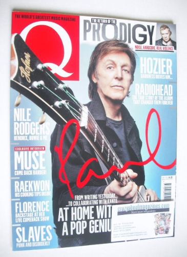 Q magazine - Paul McCartney cover (May 2015)