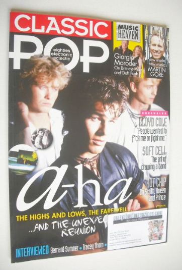 Classic Pop magazine - A-Ha cover (June/July 2015)