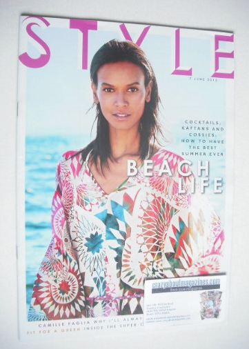Style magazine - Liya Kebede cover (7 June 2015)