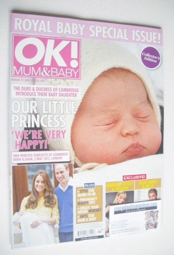 OK! Mum & Baby magazine - Princess Charlotte cover (May 2015 - Issue 1)