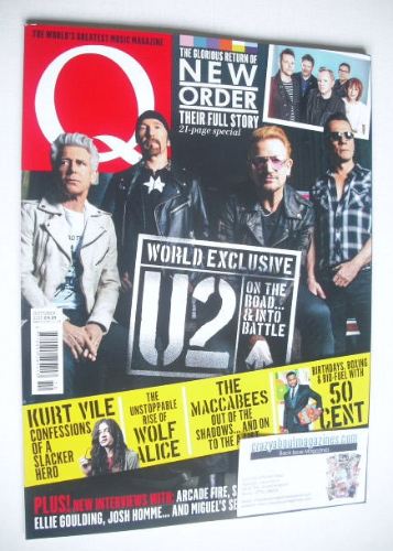 Q magazine - U2 cover (October 2015)